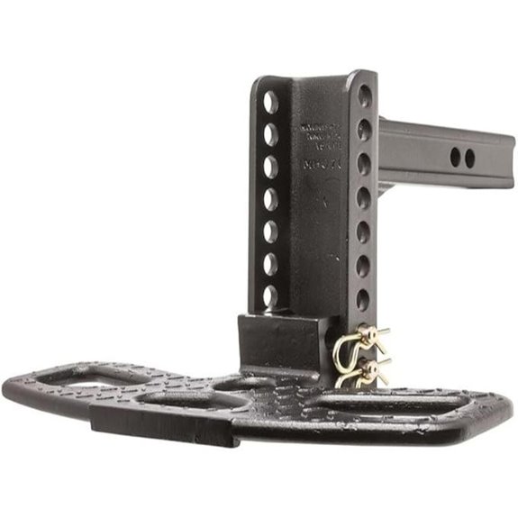 Husky Towing Adjustable Hitch-Mount Truck Step