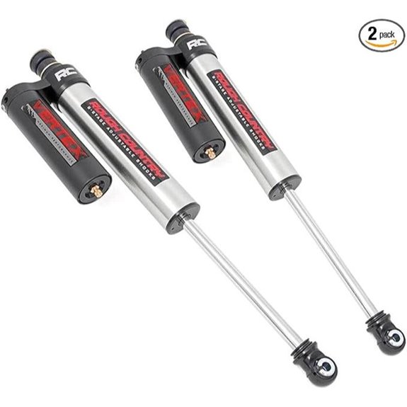 Rough Country 4.5-8 Front Adjustable Vertex Shocks for 05-25 F-250-699004