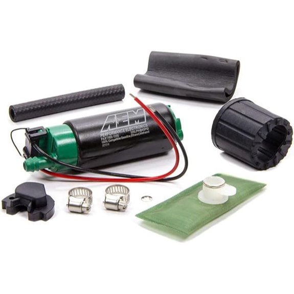 AEM 50-1200 E85 In-Tank Fuel Pump Black 4.055 x 1.535 x 1.535 inches