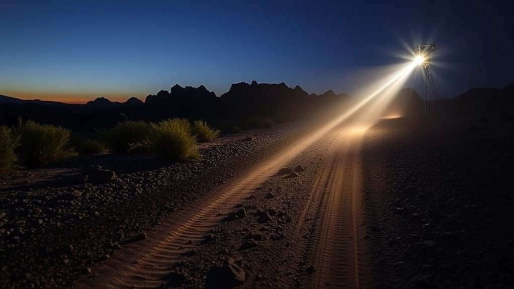 align lights precisely accurately