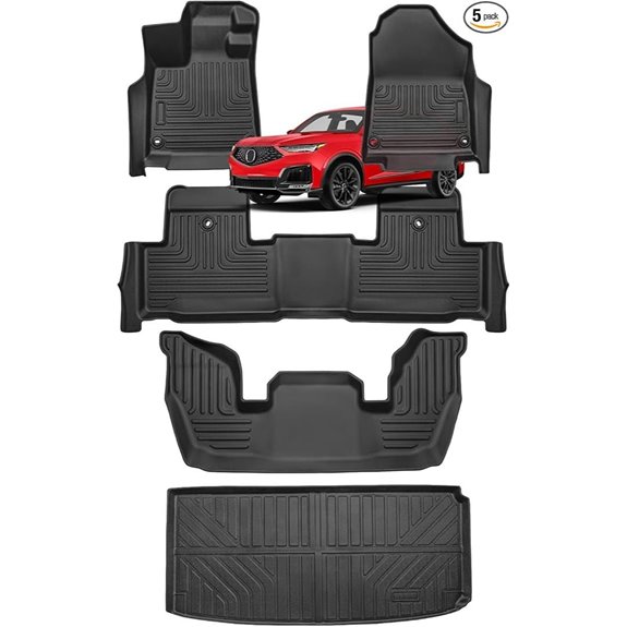 DrCarNow All Weather Floor Mats for Acura MDX