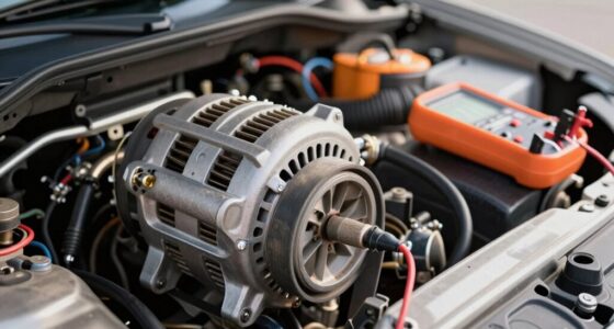 alternator check prevents dim lights