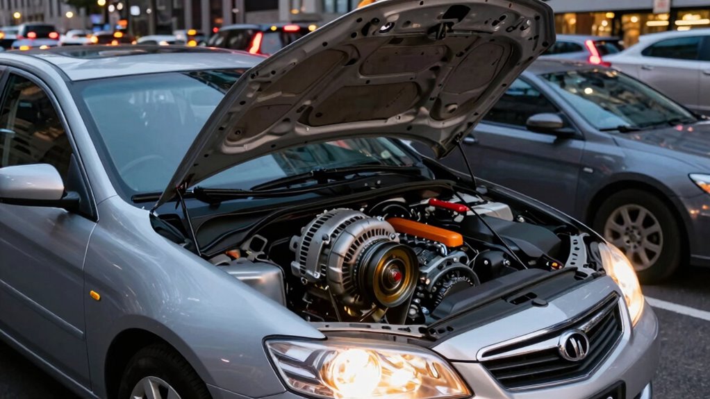 alternator performance varies with driving conditions