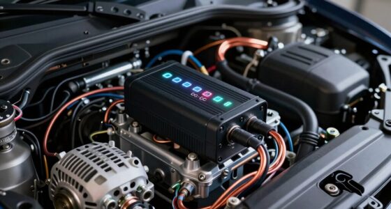 alternator support with dc dc