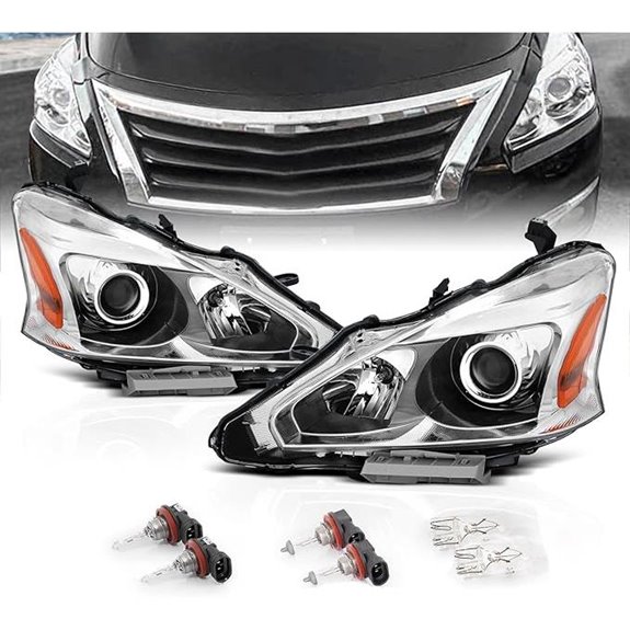 AmeriLite 2013-2015 Altima Headlight Assembly Pair