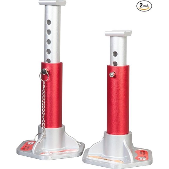 Torin 3 Ton Aluminum Jack Stands (Pair)