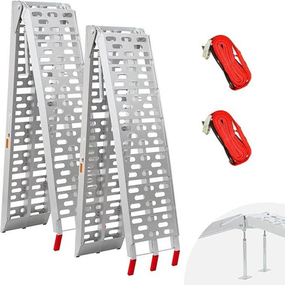 Aluminum Folding ATV Loading Ramps (2 Pack)