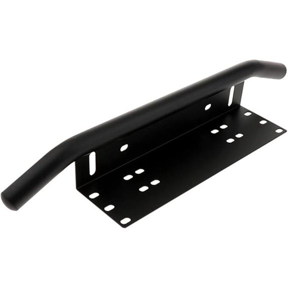 AUXTINGS 22.8 Aluminum Bull Bar License Plate Mount