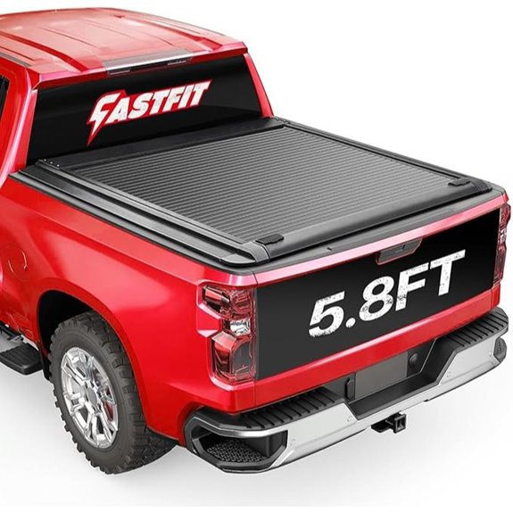 Aluminum Retractable Tonneau Cover for Chevy/GMC 1500