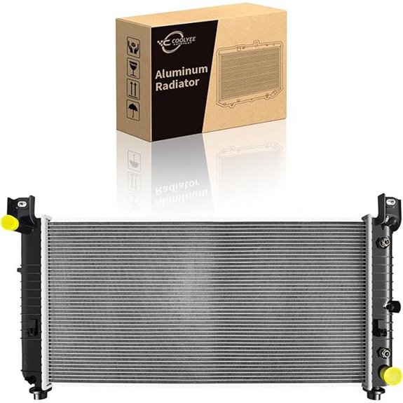 34 Aluminum Radiator for Chevy Silverado & GMC Trucks