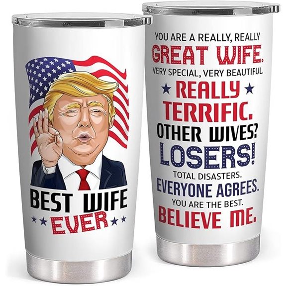 Wedding Anniversary Wife Gift - 20oz Stainless Steel Tumbler