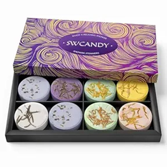 Shower Steamers Aromatherapy Gifts for Women (8 pcs)