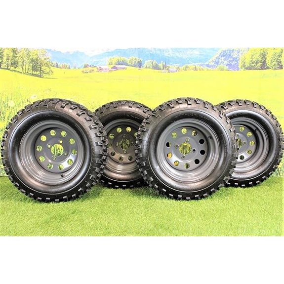 Antego 4-Piece 23x10.50-12 ATV/UTV Tires & Wheels
