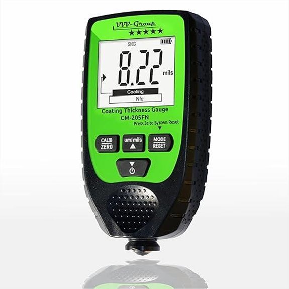 Paint Thickness Gauge for Cars and Auto Calibration