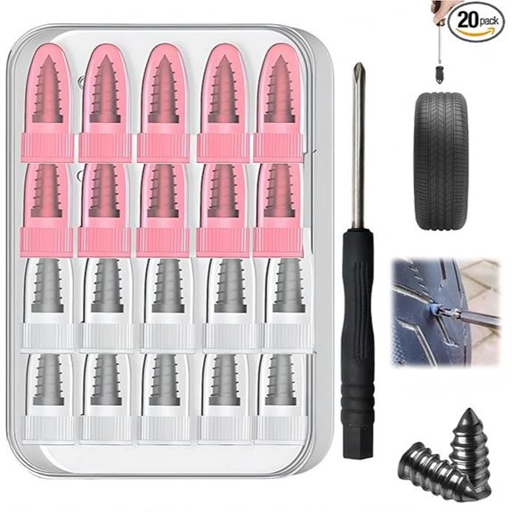Tire Plug Screw Kit for Car SUV & Truck