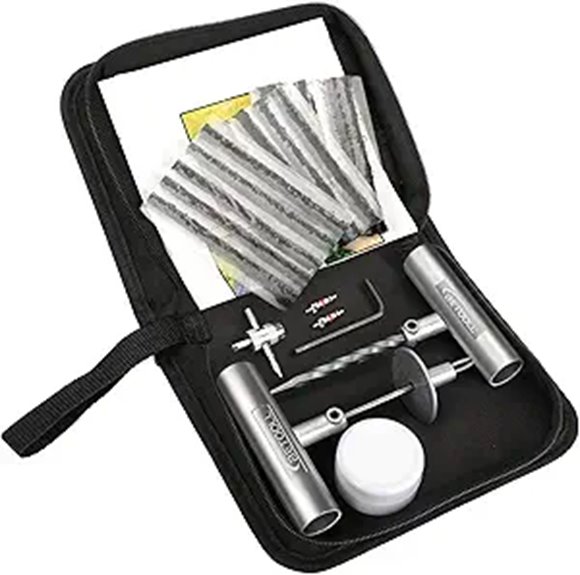 BETOOLL Tire Repair Kit for Cars Motorcycles SUVs