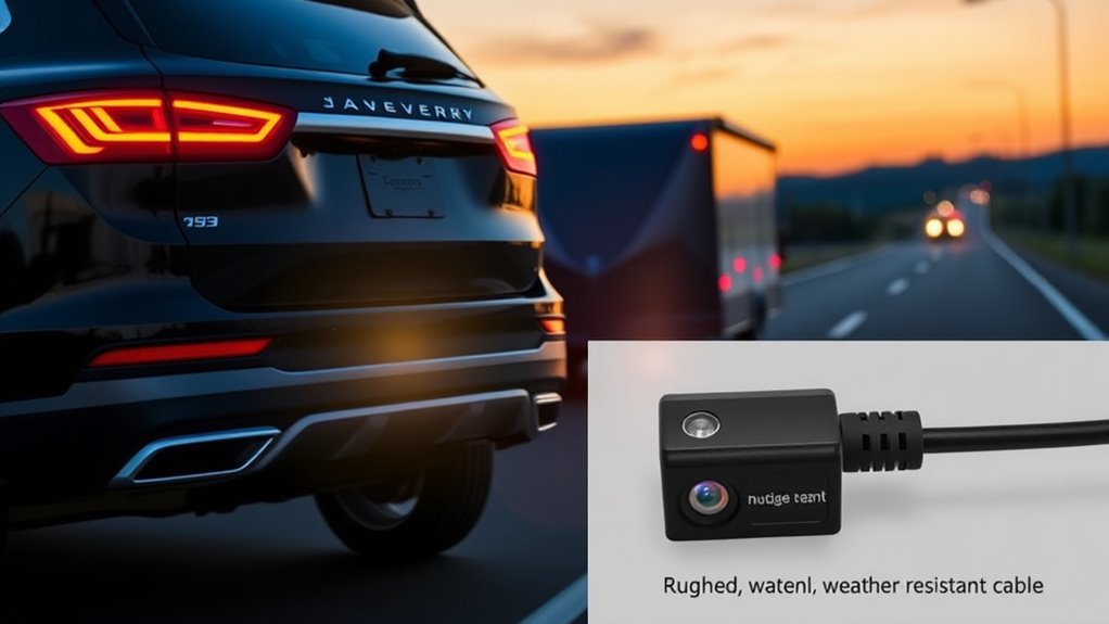 backup camera towing considerations