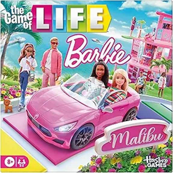 Hasbro The Game of Life: Barbie Edition Board Game