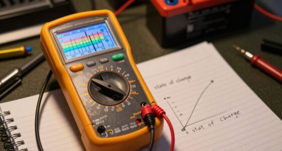 battery current and charge