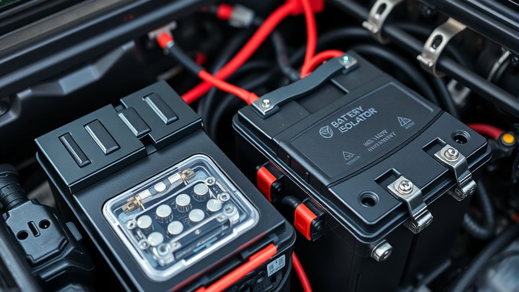 battery isolators for efficient power