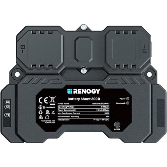 Renogy Battery Shunt 300 for Remote Battery Monitoring