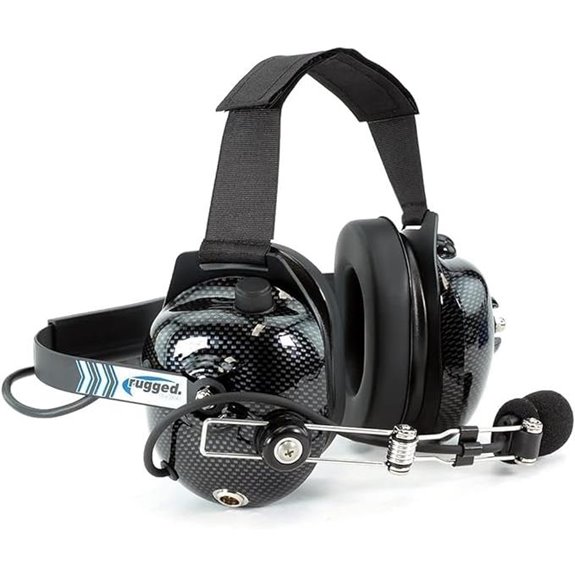 Rugged Radios H41 Behind-The-Head Headset for Radios