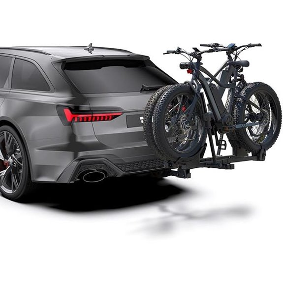 TANX E-Bike Tow Hitch Rack for 2 Bikes