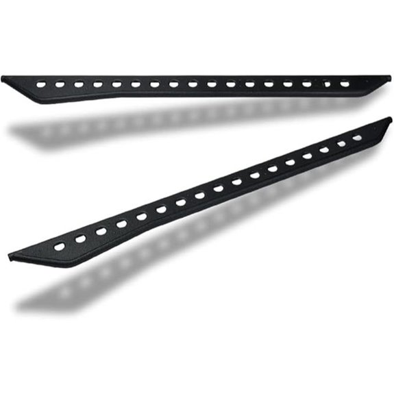 Textured Black Dodge Ram 1500 Running Boards