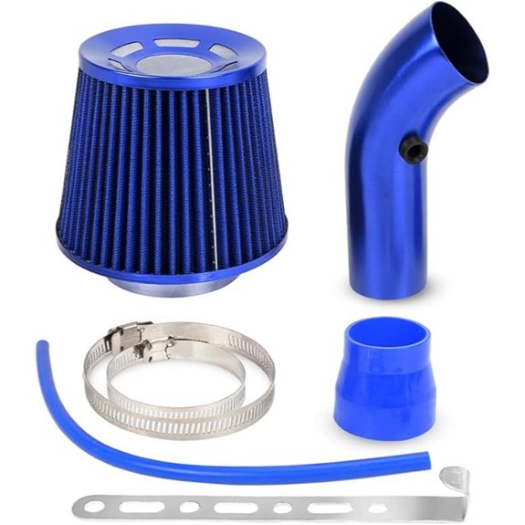 BARTOO 3-Inch Cold Air Intake Kit Blue