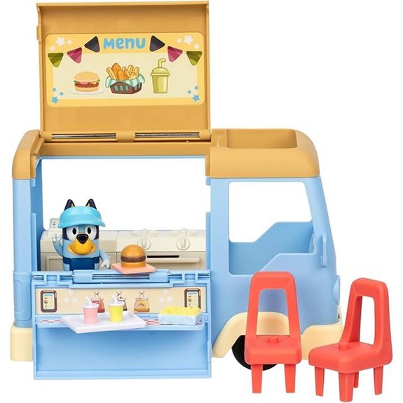Bluey Play Chef Food Truck Set with Figure