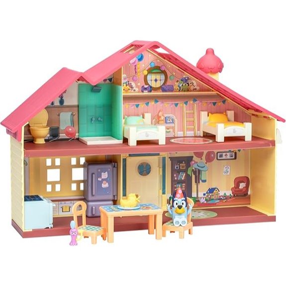 Bluey Playset with Accessories and Figure for Kids