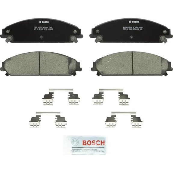 BOSCH QuietCast Ceramic Brake Pad Set for Chrysler/Dodge