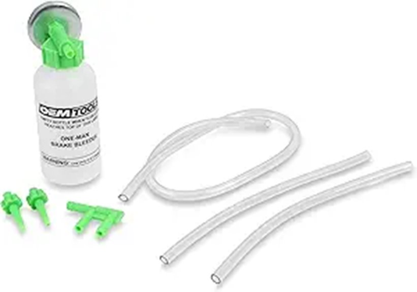 OEMTOOLS 25036 Brake Bleeder Kit with Transparent Hoses