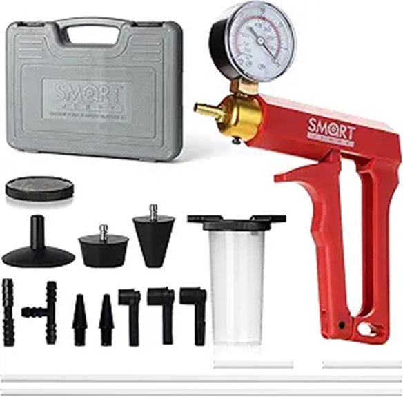 SMART JERRY Brake Bleeder Kit with Vacuum Pump