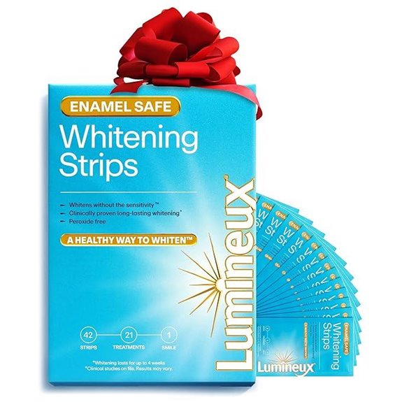 Lumineux Teeth Whitening Strips 21 Treatments Enamel Safe