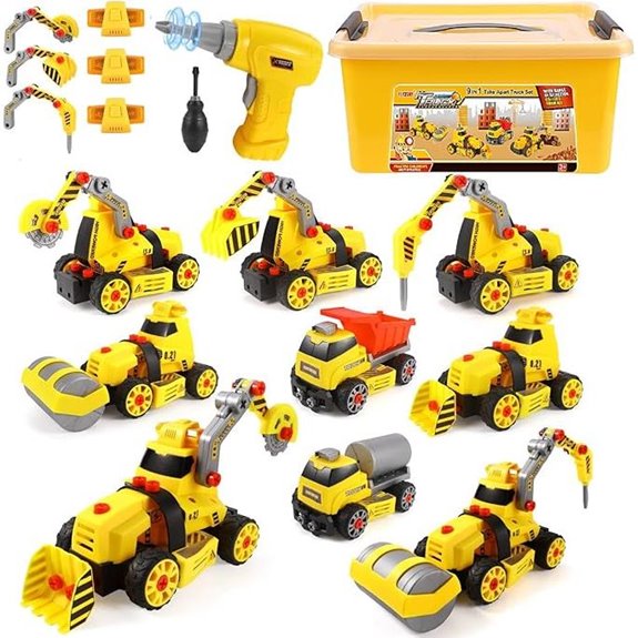 Electric Drill Take Apart Construction Toy Set