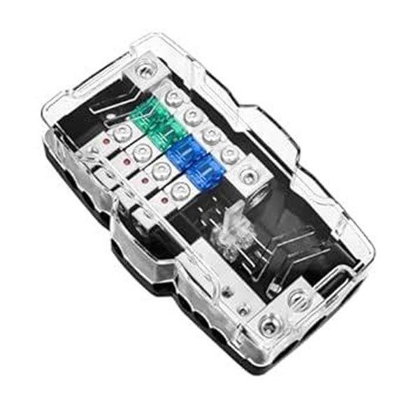 Fused Power Distribution Block for Car Audio