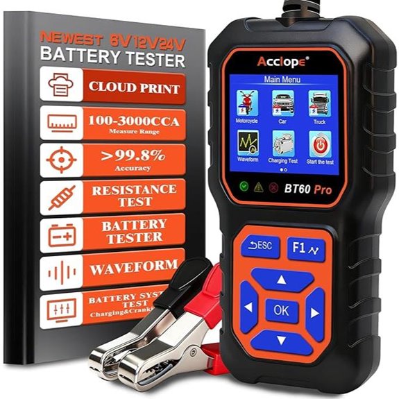 car battery testing device
