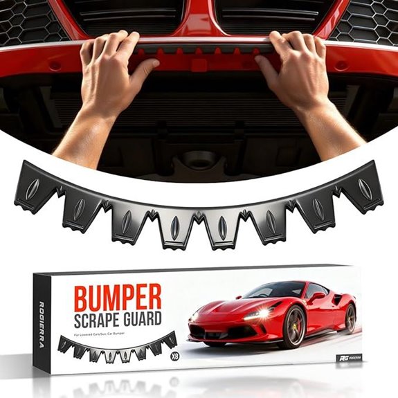 Universal Car Bumper Scrape Guard Kit (8 Pack)