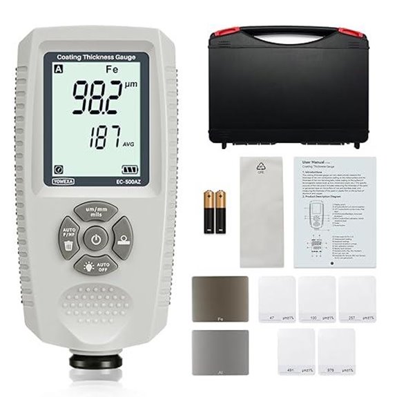 EC-500AZ Digital Paint Thickness Gauge for Cars