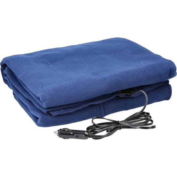 Heated 12V Electric Blanket for Car or Travel