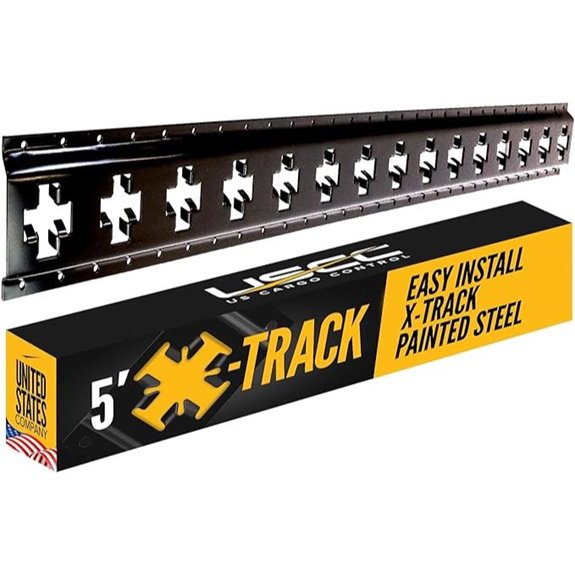 US Cargo Control X Track Rail for Trailers and Garages