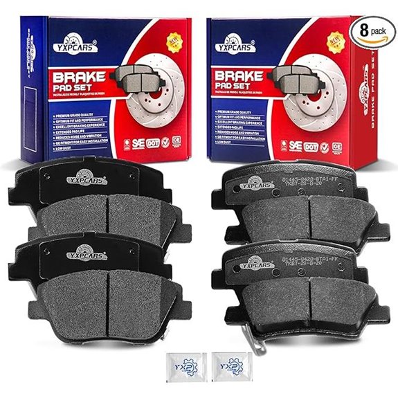 Ceramic Brake Pads Set for Hyundai Sonata/Kia Optima