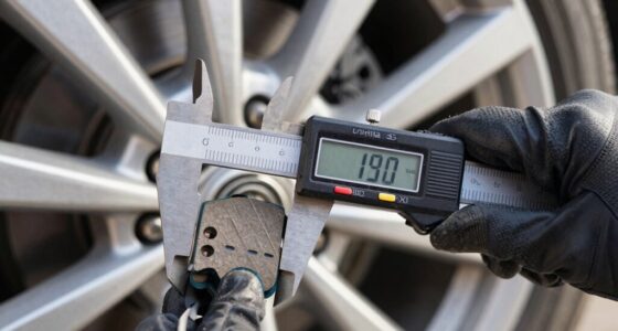 check brake pad without disassembly