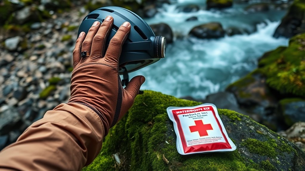 check safety gear readiness