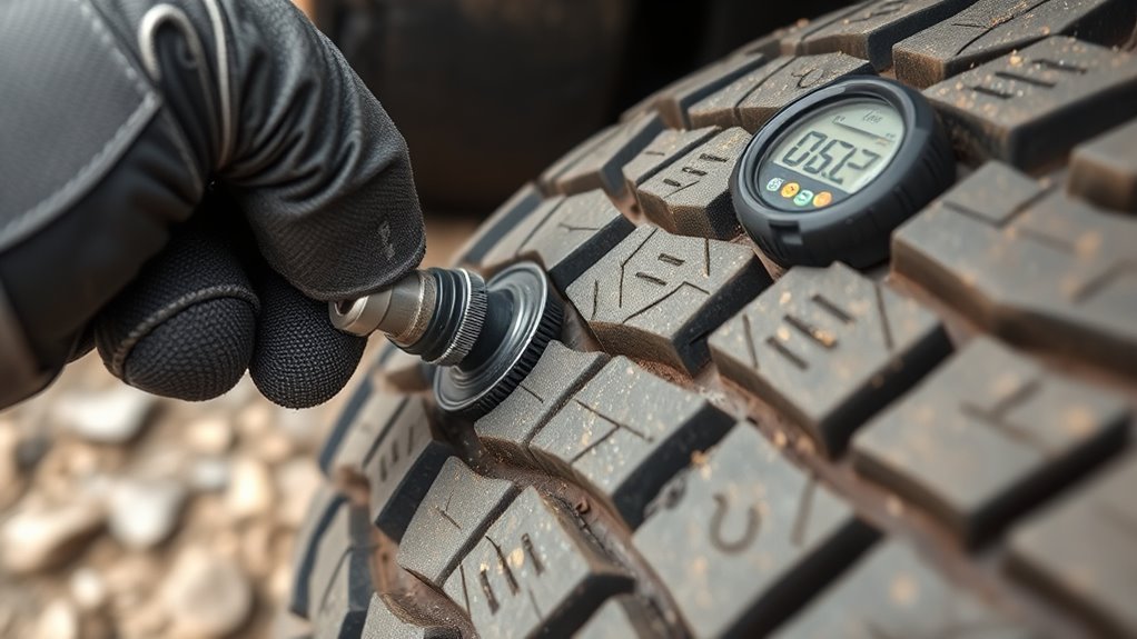 check tire pressure regularly