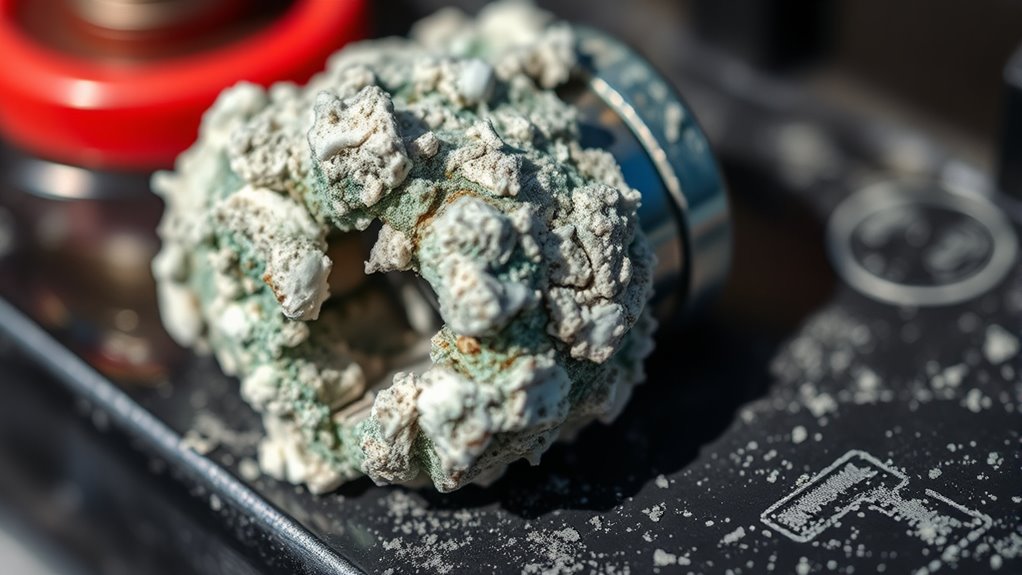 chemical reaction causes corrosion