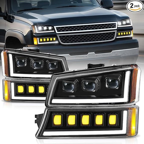 Auto Dynasty LED Headlights for Chevy Avalanche & Silverado