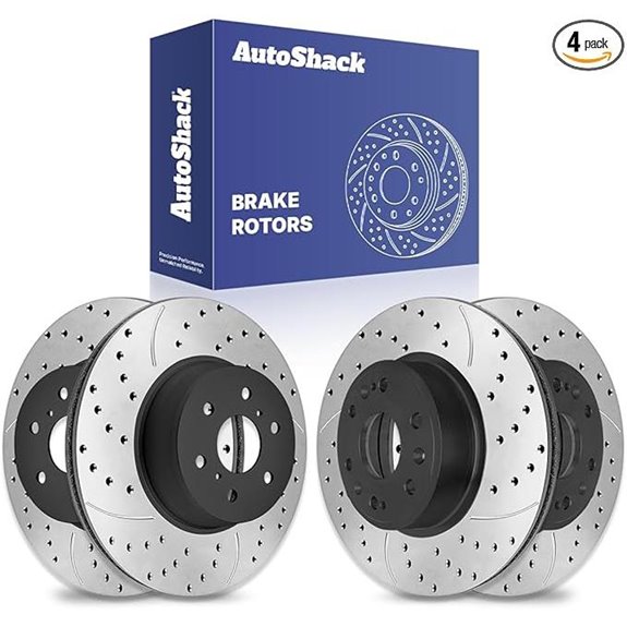 AutoShack Brake Rotors Set for Chevy & GMC Vehicles