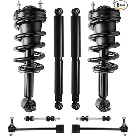 Detroit Axle 8pc Suspension Kit for Chevy GMC SUVs